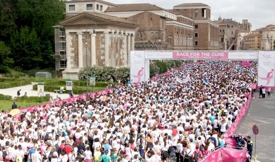 18anni di race for the cure contro il tumore al seno che colpisce 1 donna su 9