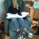 cancro, una donna che fa la chemioterapia
