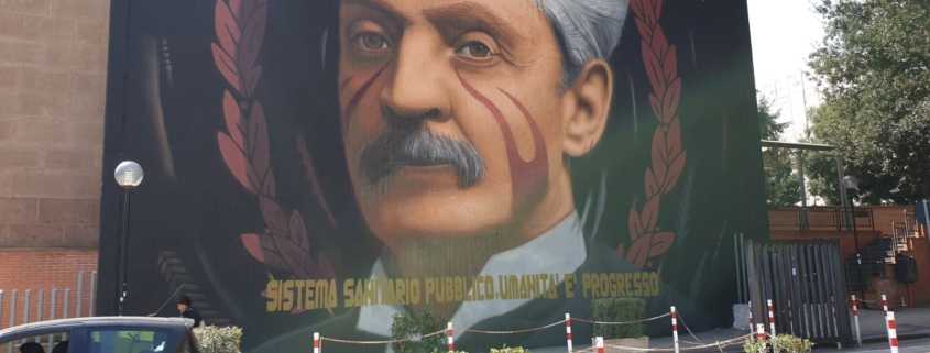 antonio cardarelli, il murale dipinto da jorit