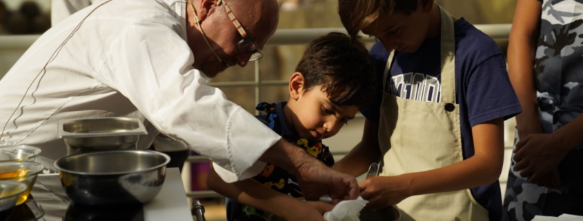 heinz beck al gemelli inaugura laboratori di cucina per i piccoli pazienti oncologici