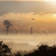 inquinamento e cambiamento climatico, 1,4 milioni di morti l'anno. nell'immagine si vede il cielo di una metropoli invaso dai fumi e dalle polveri di industrie