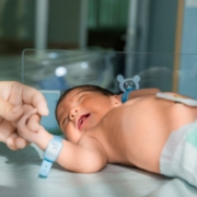 pertosse, un bambino in terapia intensiva neonatale