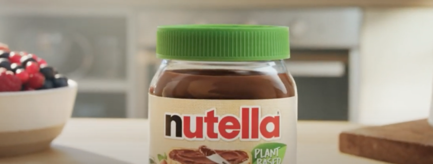 un barattolo di nutella plant-based