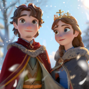 due personaggi simili a quelli di una favola disney