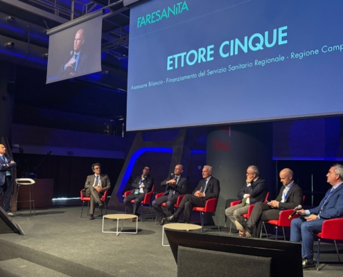 un momento dell'evento faresanità