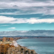 landscape, people, sea, darling, nature, clouds, la manga del mar menor, cartagena