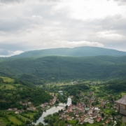 village, kulen vakuf, mountains, valley, river, una, nature, bosnia, panorama, landscape, viewpoint, scenery, countryside, cloudy, river una, bosnia and herzegovina, balkan
