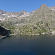 lake, reservoir, mountains, water, cold, clear, energy, energy generation, hydropower, cima di brocan, il construction, cima di nasta, nature, colle di brocan, colle di nasta