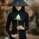 woman, fashion, model, girl, female, pose, nón lá, ao dai, conical hat, hat, black dress, vietnamese, asian, portrait, vietnam, hanoi, asia, fashion, fashion, model, model, model, model, model, hat, black dress, vietnam, vietnam, vietnam
