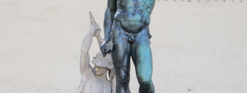 loggia dei lanzit, heroes, medusa's head, statue, heroes, heroes, heroes, heroes, heroes