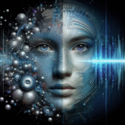 ai generated, metaphysical, frequency, sine, symbolic, holographic, universe, face, sci-fi