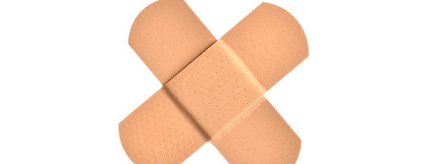 bandage, first-aid, medical, hurt, pain, treatment, medicine, injury, wound, healthcare, accident, problem, issues, heal, recovery, doctor, hospital, protection, broken, repair, nurse, trauma, sick, patch, fix, cross, band-aid, safety, insurance, survival