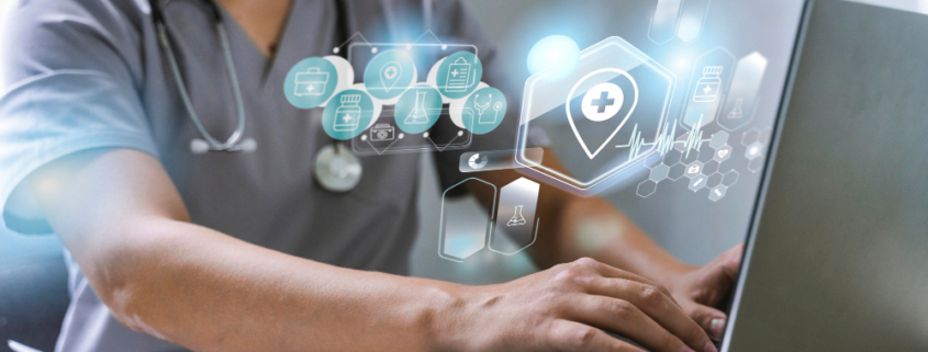 digital health, un medico la pc