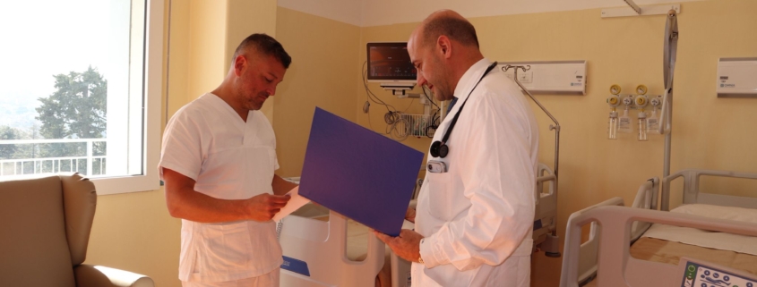 cto una stanza di degenza