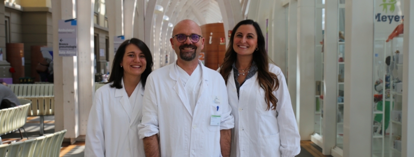 alopecia areata il team dermatologia aou meyer irccs da sx greta tronconi cesare filippeschi teresa oranges