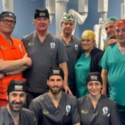 l'equipe monaldi che ha operato il tumore alla faringe