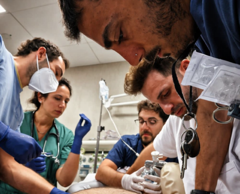 emorragia un paziente al cto