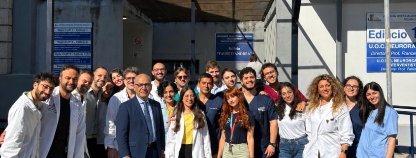 ictus ischemico acuto, l'equipe della federico ii