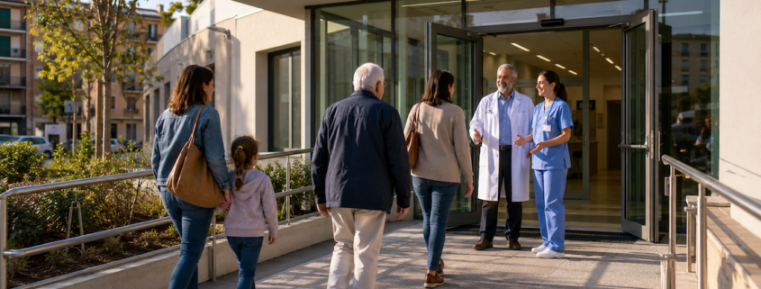 alcuni pazienti accedono alle case di comunità