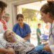 caldo estremo, una donna anziana ricoverata in pronto soccorso