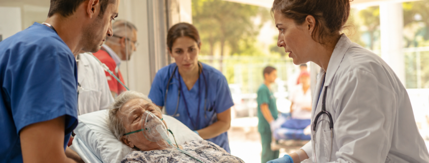 caldo estremo, una donna anziana ricoverata in pronto soccorso