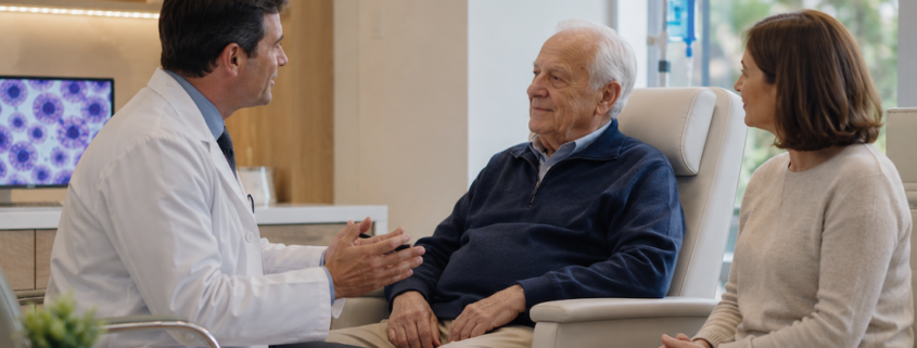 un paziente affetto da leucemia linfatica cronica