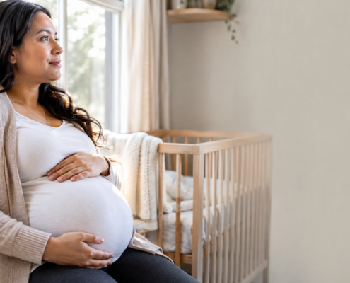 virus sinvciziale, una mamma in gravidanza