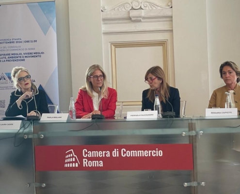 un momento dell'incontro sulla salute dei polmoni