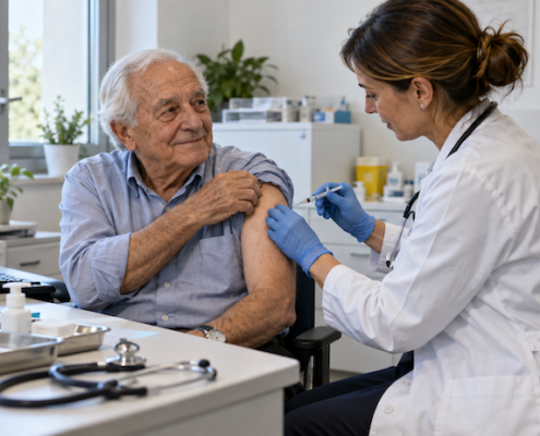 influenza, vaccinazione in ambulatorio